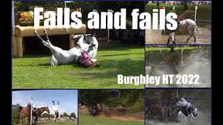 Burghley Horse Trials  Falls amp Fails 2022 [upl. by Waylon]