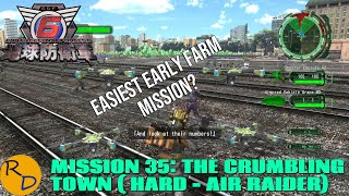 Earth Defense Force 6 MISSION 35 THE CRUMBLING TOWN HARD AIR RAIDER [upl. by Aja]