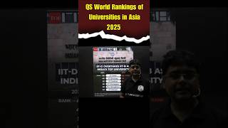 QS World University Rankings 2025 Top Universities in Asia Revealed pwiitjam pw [upl. by Analad805]