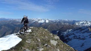 Monte ROTONDO 2496m MTB discesa dalla vetta  Val Varrone Alpi Orobie Occidentali [upl. by Ebner]