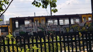 Tyne amp Wear Metro Gosforth Depot  The Avoiding Line 05102024 [upl. by Rediah360]