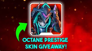 Octane Prestige Skin Giveaway Apex Legends Custom Games [upl. by Kaden979]