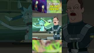 RICK Y MORTY ESTAN EN EL TREN DE LA TRAMA 👨‍🔬🚂😱 P1  RICK Y MORTY【T4 EP6】 [upl. by Ydok]