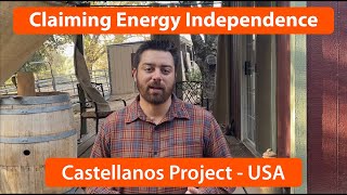 Couple Downsized And Built OffGrid Tiny Home On Dream Property  Claiming Energy Independence [upl. by Susanna]