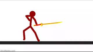 Stick nodes sword spin attack [upl. by Amal493]