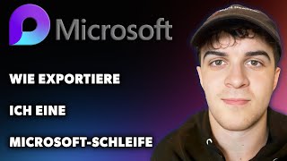 Wie Exportiere Ich Eine MicrosoftSchleife Leitfaden 2024 [upl. by Ailenroc]