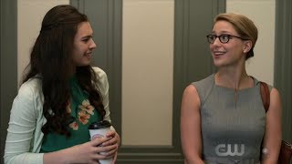 Supergirl 4x01 Kara meets Nia Nal Agent Liberty Scene [upl. by Edina]