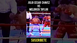 Julio César Chávez VS Meldrick Taylor peleadebox boxeomundial boxeoprofesional [upl. by Adaran760]