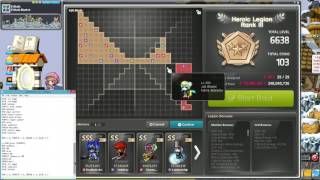 Maplestory 250 HAYATO Legion Grid [upl. by Donelson]