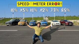 Speedometer Error TESTED shocking results 😲  Gagan Choudhary [upl. by Quintie]