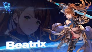 Granblue Fantasy Versus Rising – Beatrix Gameplay Trailer [upl. by Ttocserp89]