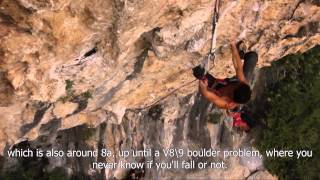 quotFloridaquot 8c Rodellar Spain Ofer Blutrich Pro climber [upl. by Herm523]