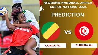 Congo vs Tunisia Live Stream Womens Handball Africa Nations Cup 2024 Commentary Score amp Highlights [upl. by Lrigybab]