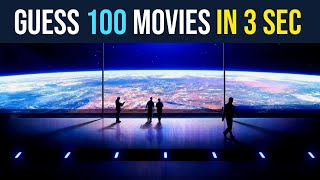 Guess 100 Movies in 3 Seconds Iconic Movie Scenes Quiz [upl. by Tonya393]