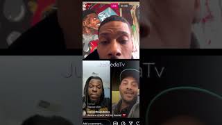 Ant Glizzy IG Live  OG says he went to 3commas Funeral rip dmvnetwork shorts [upl. by Corby]