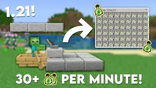 Minecraft NEW XP Farm in Bedrock Edition 121 [upl. by Ruberta]