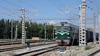 Chinas Khorgos Port handles record high of 7762 ChinaEurope freight trains in 2023 [upl. by Orimar725]