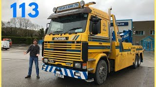 1990 SCANIA 113 Truck Test Drive  Whats it Like 28 Years On Stavros969 [upl. by Girhiny726]