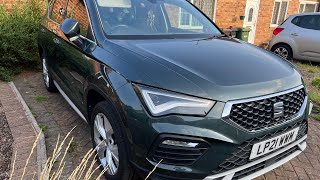 Seat Ateca Xperience 2021 UK Car start up [upl. by Darcy]