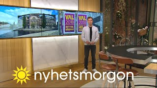 quotJag kommer inte regera med SDquot Mledaren intervjuas i Almedalen  Nyhetsmorgon TV4 [upl. by Fulcher632]