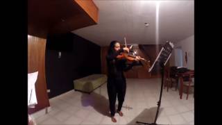 Ariana Oroño violin  YOA Auditions 2017 [upl. by Htiduy]