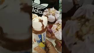 Friendship goals yummy icecream satisfying viral [upl. by Orbadiah]