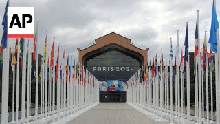 A look at the Paris 2024 athletes Olympic village [upl. by Perrin223]