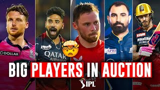 BIG PLAYERS IN MEGA AUCTION 2025Kl RahulRishab pantipl auctioncricket Liveipl 2025 auction [upl. by Tommi]