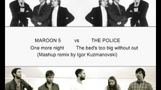 MAROON 5 vs THE POLICE  One more nightWithout out [upl. by Mattox]