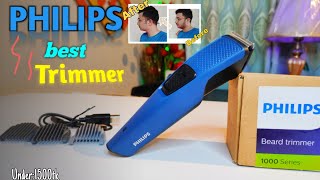 Philips BT123215 Trimmer Unboxing amp review in Bangla  best trimmer under 1500tk UnboxingBD [upl. by Janessa]