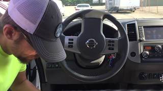 Verizon Connect GPS asset tracker Xirgo installation into a 2019 Nissan Frontier Truck [upl. by Adnoved]