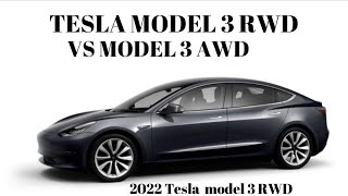 Tesla Model 3 RWD vs AWD long range review [upl. by Medina]