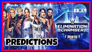 WWE Elimination Chamber 2024 Predictions  IRL DAILY wwe eliminationchamber predictions [upl. by Puglia518]