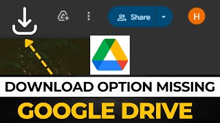 Download option missing in Google Drive  How to download view only video file from Google Drive [upl. by Iny]