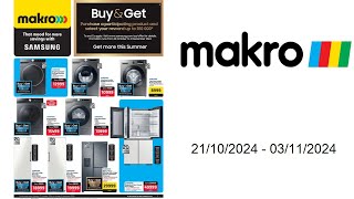 Makro specials ZA  21102024  03112024 [upl. by Edahsalof]