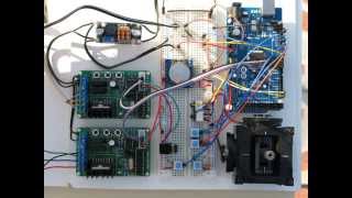 Electrónica de Seguidor solar  Heliostato con Arduino [upl. by Nohsauq146]