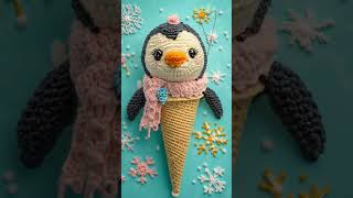 Made with pika and midjourney funny cute animal art crochet [upl. by Alanna]