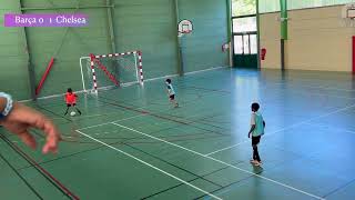 FC BARCELONE VS FC CHELSEA  tournoi Futsal [upl. by Nosrac975]