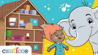 Canticos  Pin Pon  Best Nursery Rhyme for Kids  Early Education  Learn Spanish  Healthy Habits [upl. by Ecineg]