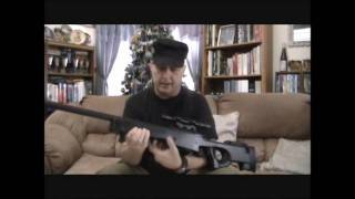 AGM MP002 L96 Airsoft Sniper Rifle review part 1 of 2 [upl. by Zinck]