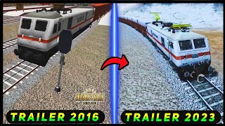 Indian Train Simulator New Alpha Update  Container coach 🚂  Full Gameplay  Highbrow Interactive [upl. by Vogele340]