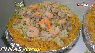 Pinas Sarap Ang panalong recipe ng Nanays Pancit Malabon [upl. by Assert81]