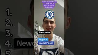 RANKING PREMIER LEAGUE 2425 MIDFIELDS AT RANDOM premierleague football soccer futbol epl pl [upl. by Nikolaos]