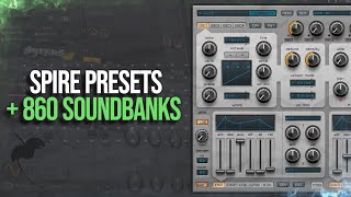 FREE SPIRE PRESETS amp SPIRE SOUNDBANKS 2023 l BASSPLUCKLEAD PADKEY  MORE [upl. by Zetra]