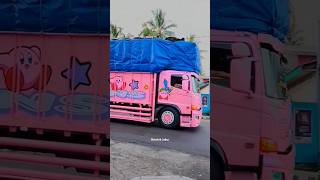 WOW JR TRANS SUPER CANTIK LEWAT truk truck trukflores shorts shortvideo viralvideo fyp [upl. by Nilrak293]