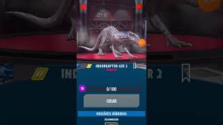 NEW INDORAPTOR GER 2 JURASSIC WORLD ALIVE [upl. by Halfdan]