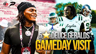 5⭐️ DEUCE GERALDS Gameday visit EXCLUSIVE 🏈 South Carolina vs LSU Showdown INSANE ENDING [upl. by Lantz]