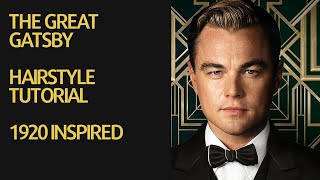 The Great Gatsby Hairstyle tutorial  1920s inspired [upl. by Arbba207]