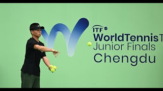 2024 ITF World Tennis Tour Junior Finals Day 5 [upl. by Gilbye]