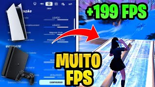 FUNCIONA COMO AUMENTAR MUITO O FPS DO FORTNITE NO CONSOLE 🤯😍 MELHOR CONFIGURAÇÃO PS4XBOXPSPC [upl. by Whatley565]